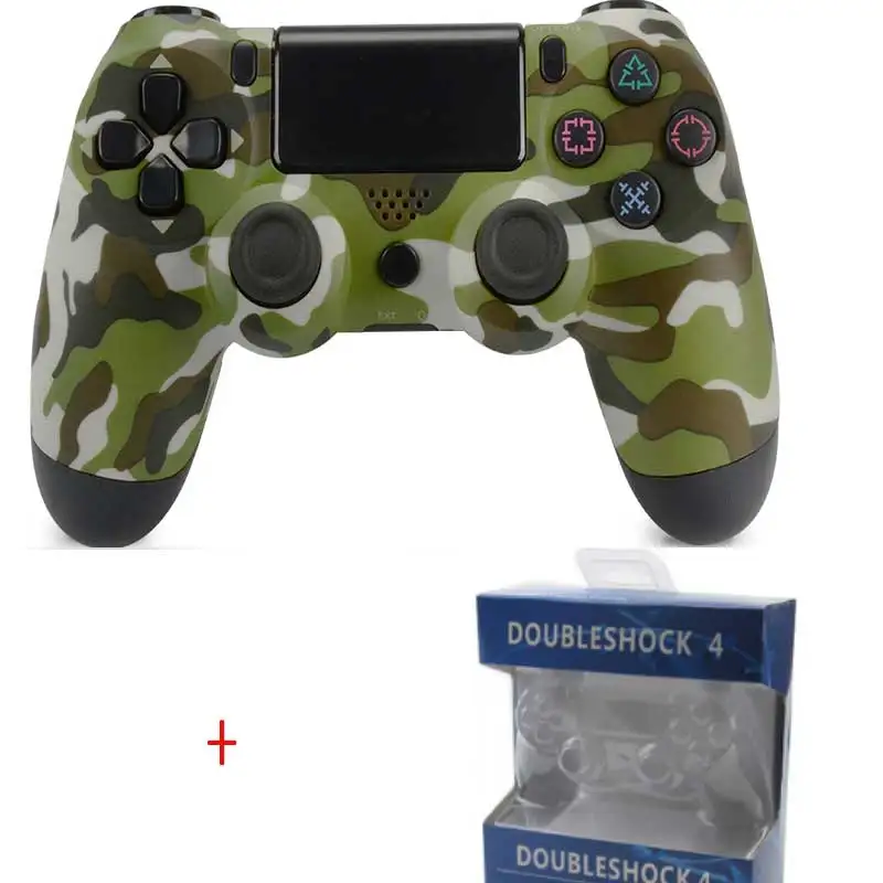Беспроводной джойстик для SONY PS4 контроллер для PS4 Геймпад для Play Station 4 консоль r для Dualshock4 - Цвет: Армейский зеленый
