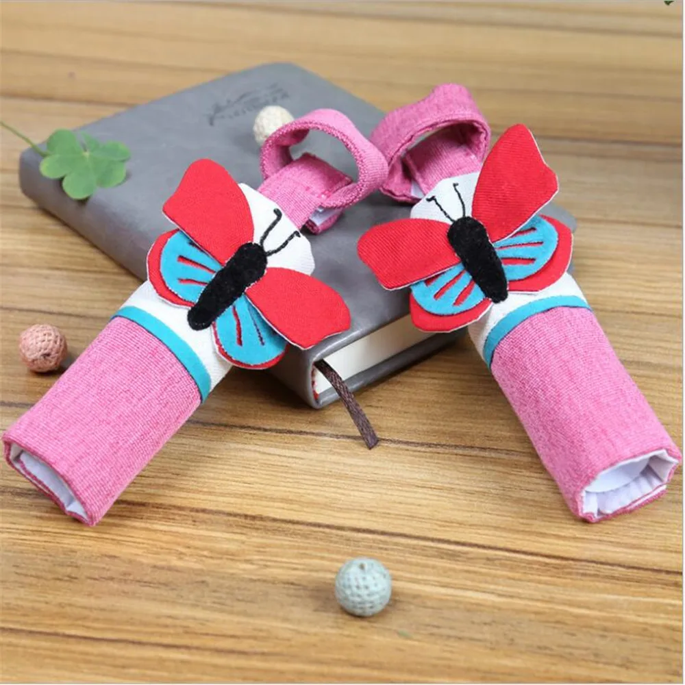 Симпатичные перчатки для дверных ручек с изображением лисы тканевый