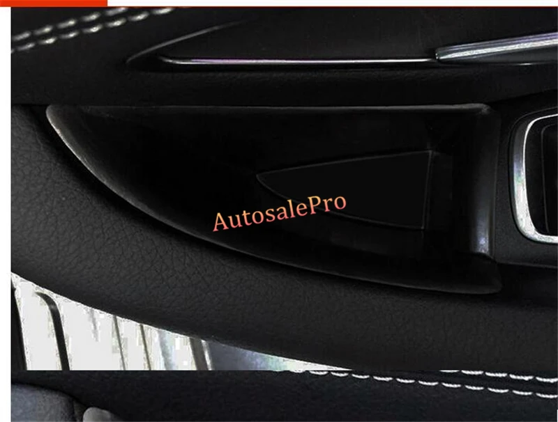 Black console Interior Front Rear Side Door Storage Box phone Holder For Benz E Class W213 2017 | Автомобили и мотоциклы