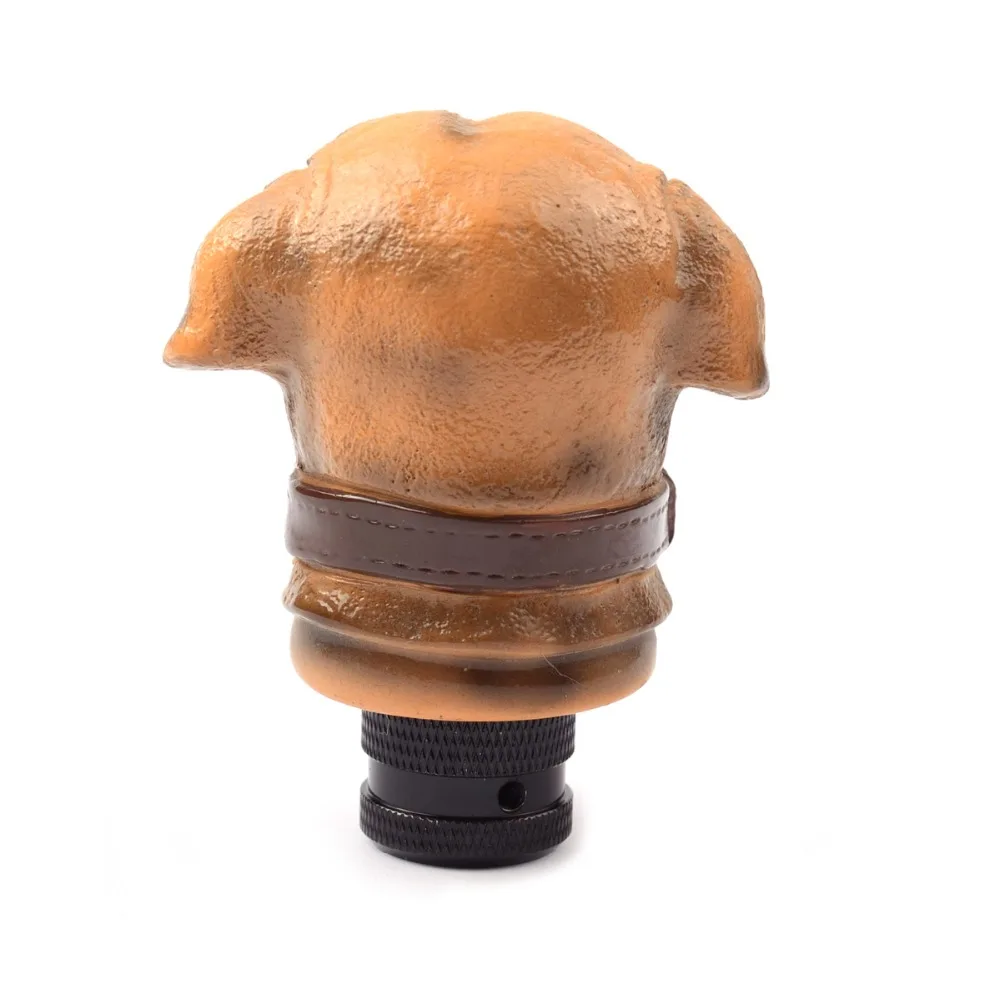 Универсальная личностная Собачья голова в форме сдвижной головки для автомобиля грузовика Автоматическая Ручная ручка переключения Ручка Переключения смолы