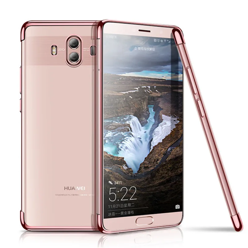 Для huawei mate 8 9 10 чехол силиконовый Ультратонкий Мягкий ТПУ чехол на заднюю панель мобильного телефона для mate 10 Pro прозрачный чехол
