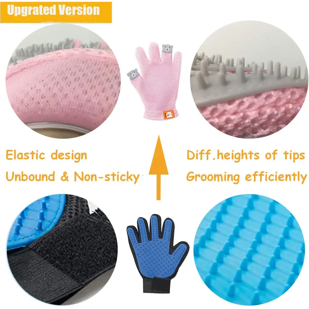 Новый собачий инструмент для груминга и ухода за питомцем перчатка волос