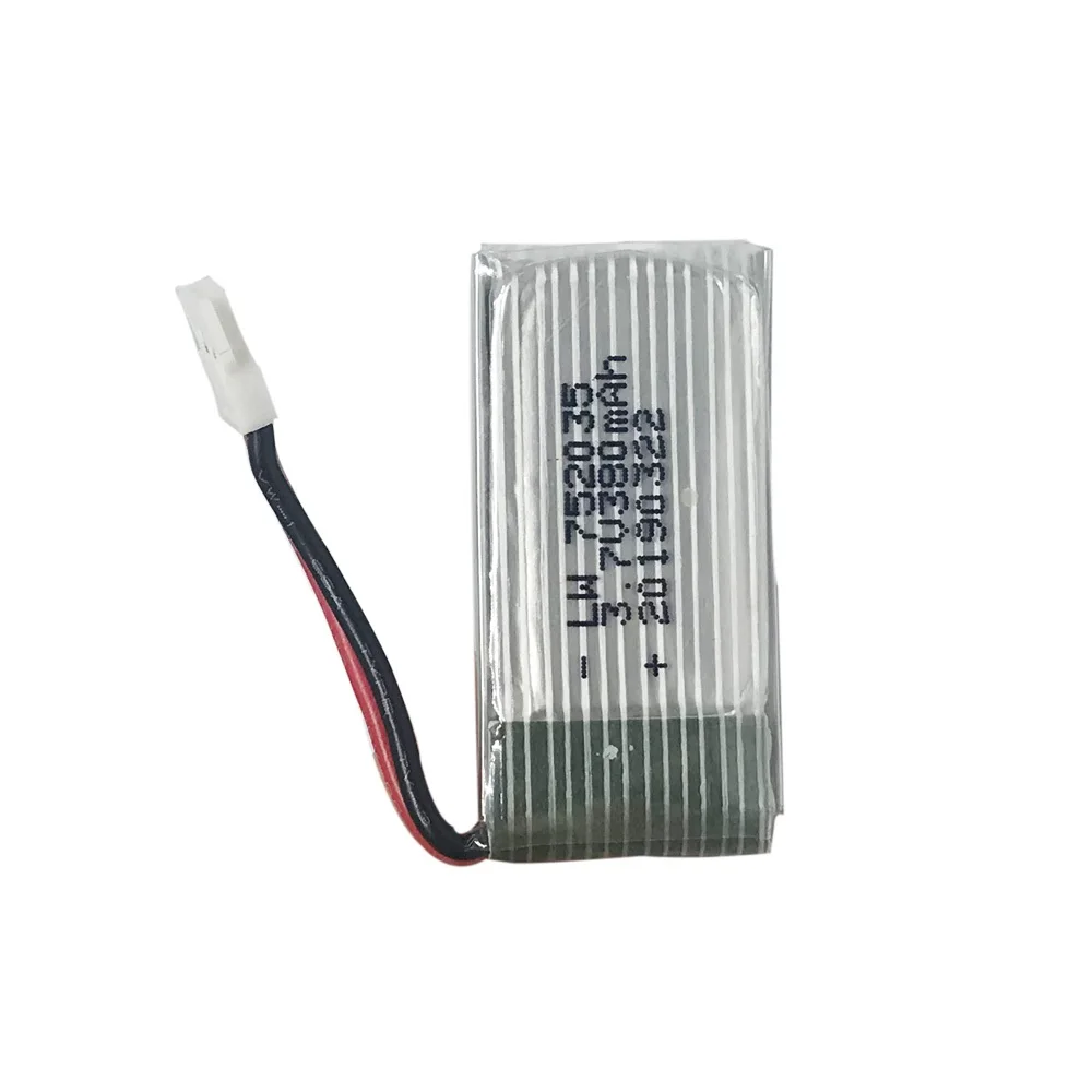 3,7 V 380mAh Lipo батарея с USB зарядным устройством запасные части для Hubsan X4 H107 H107L H107D JD385 JD388 батарея 752035 3,7 V батарея 1S