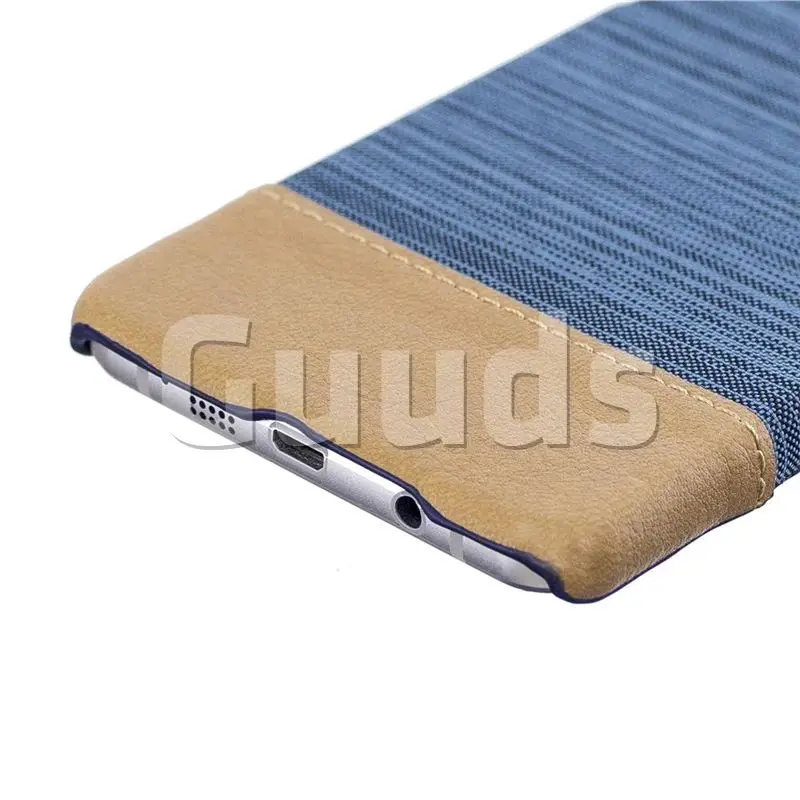 Guuds для Samsung A5 2016 A510 2017 A520 чехол телефона с тканевым покрытием Пластиковая Задняя