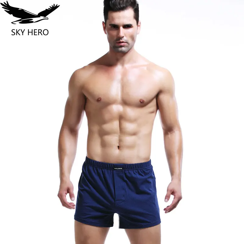 Мужское нижнее белье свободные шорты для отдыха хлопковые удобные мужские