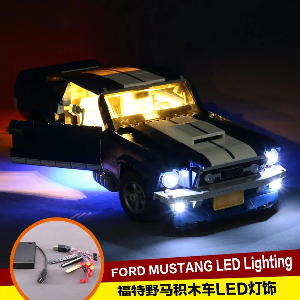 Светодиодный светильник для Ford Mustang строительный блок совместимый с 21047|Блочные