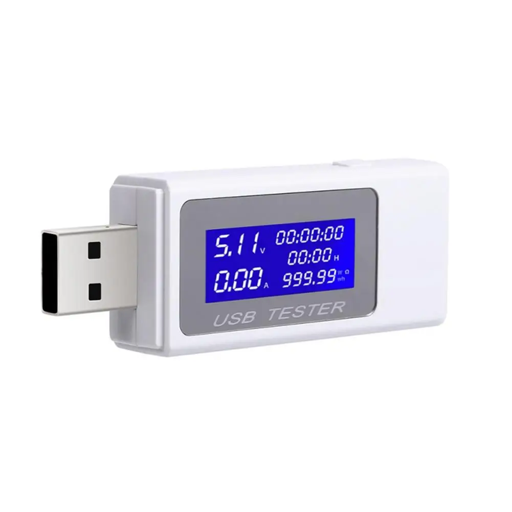 Вольтметр Амперметр 9 в 1 с USB разъемом зарядный тестер постоянного тока 4 30 0 150 Вт