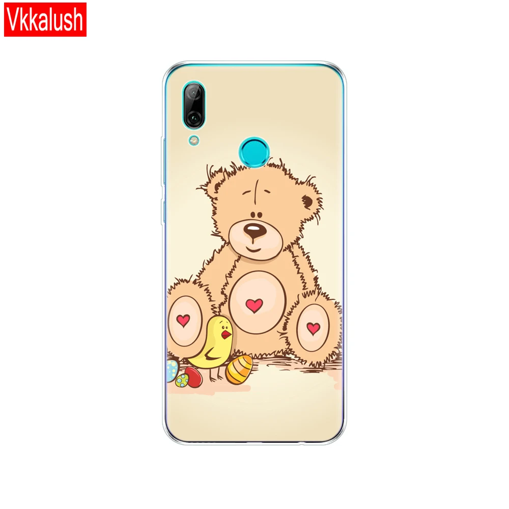 80031 Чехлы для Huawei P Smart, силиконовая Мягкая задняя крышка из ТПУ для Huawei P Smart Plus, чехол для Huawei P Smart Z, бампер - Цвет: 80031