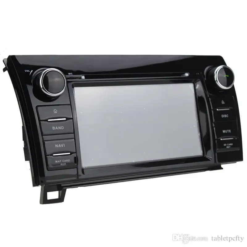 7 &quotавтомобильный DVD плеер с GPS (опционально) аудио Радио стерео USB/SD AUX BT/TV для TOYOTA