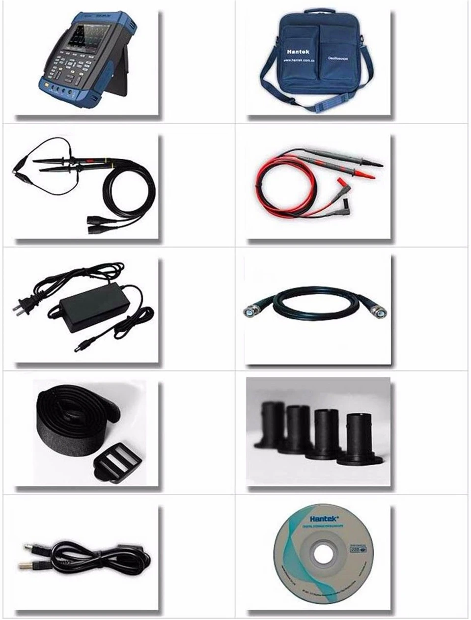 Осциллограф 1GSa/s с частотой дискретизации Hantek DSO8072E/DSO8102E/DSO8152E/DSO8202ETFT цветной ЖК