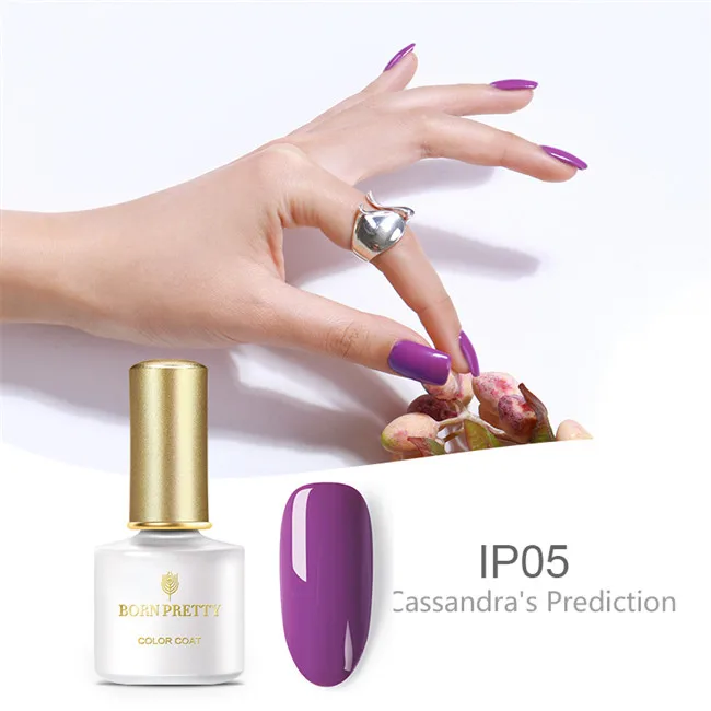 Серия BORN PRETTY Iris фиолетовый УФ-Гель-лак 6 мл чистый цвет ногтей Гель-лак для ногтей отмачиваемый Гель-лак для ногтей - Цвет: Prediction