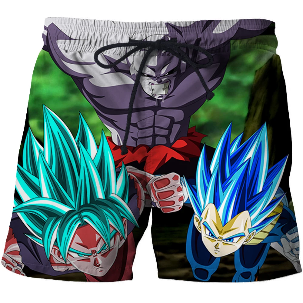 Beagita Супер saiyan пляжные шорты Плавки Последняя мода мужские шорты dragon ball Z дышащие Бермуды мужские шорты