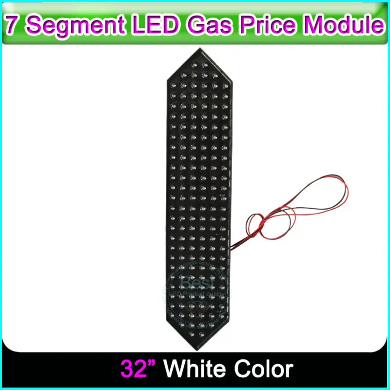 32 &quotбелый цвет Светодиодная масляная топливная станция цена знак светодиодный