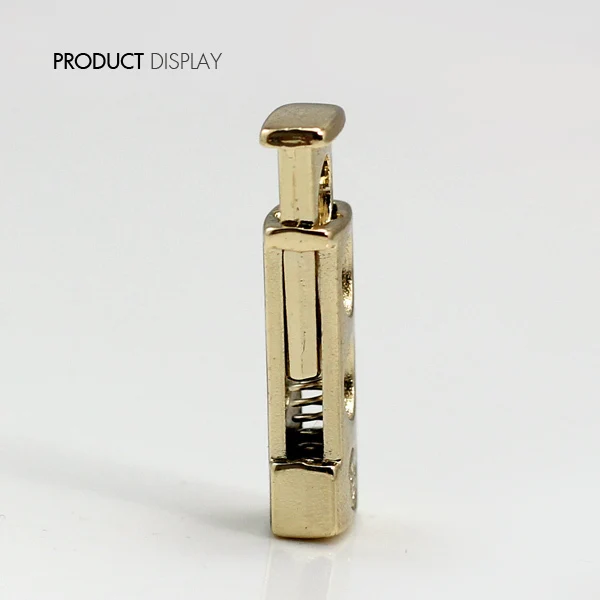 Металлический прямоугольный стопор золотого цвета замки для переключателя