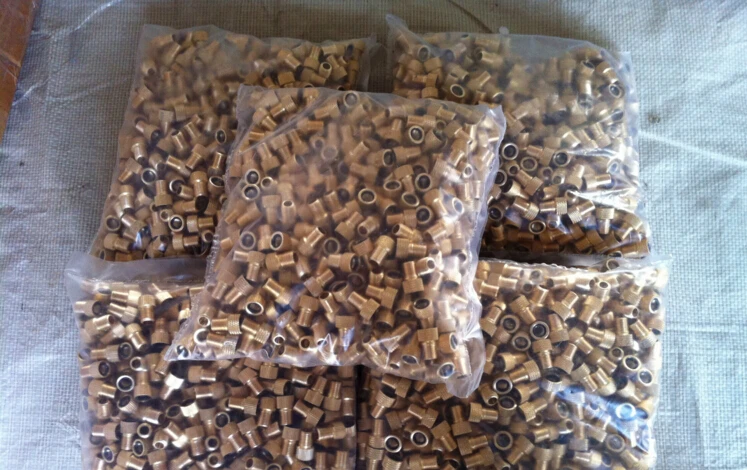 10Pcs/set Copper Presta to Schrader Valve Adapter Converter Road Bike Bicycle Cycle Pump Tube | Автомобили и мотоциклы