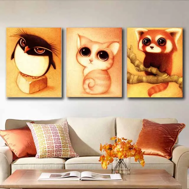 

DIY colorings pictures by numbers with colors Retro Big eye animal Toucan picture drawing painting by numbers framed Home