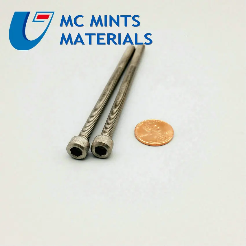 10 шт. M6 x10-120mm Ti Болт титановый болт колонна Шестигранная головка Шаг 1,0 мм Ti цвет класс 2 титановый винт Ti Застежка