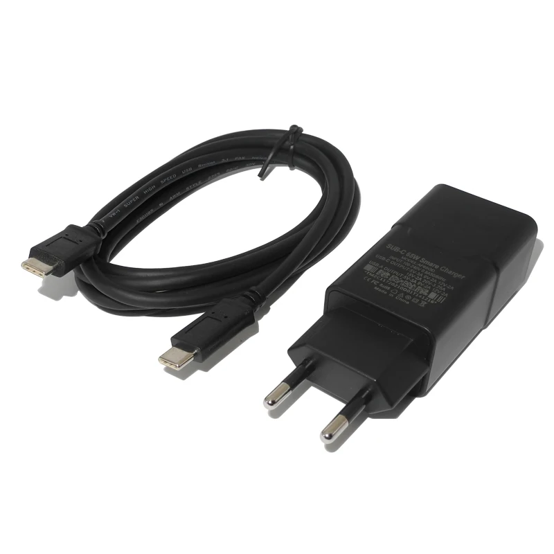 Черный Usb type C зарядное устройство 20 в 3.25A USB C быстрое зарядное устройство для Macbook lenovo Asus ноутбук адаптер питания 5 В 3A 9 В 2A USB зарядное устройство для телефона - Цвет: Черный
