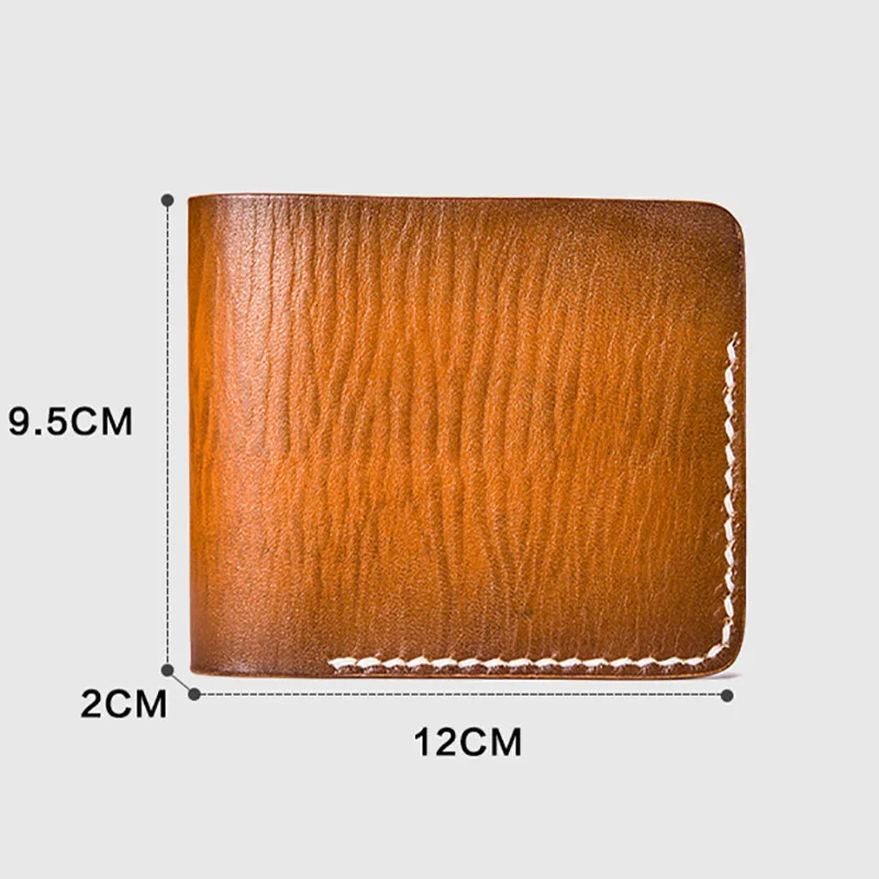 AETOO Handmade head cowhide wallet thin color male leather short horizontal casual simple | Багаж и сумки