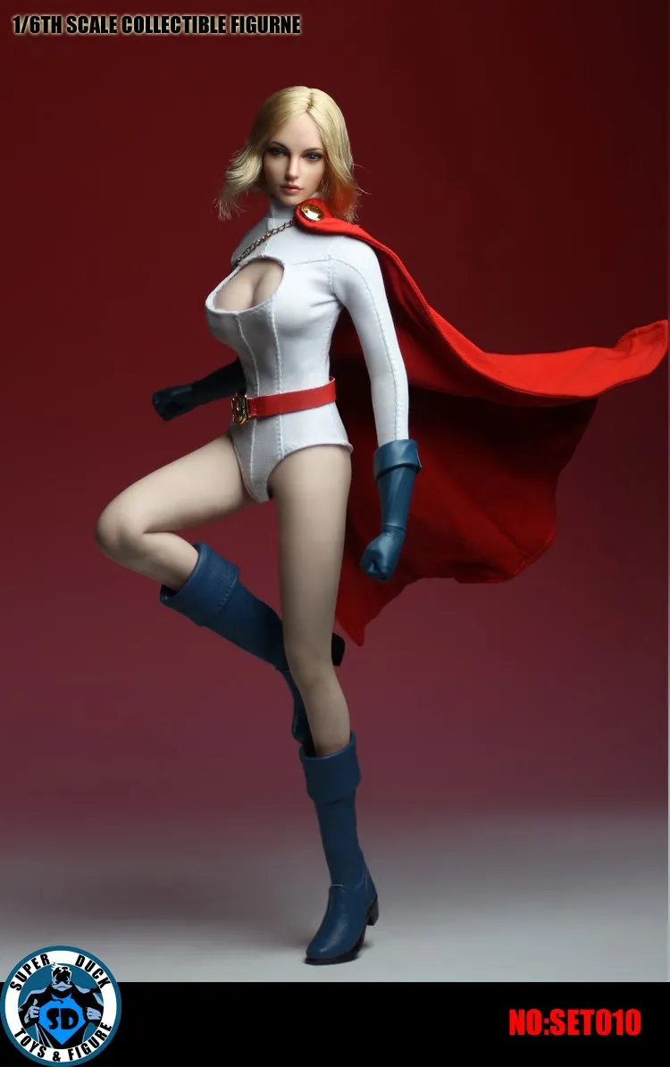 Estartek Супер утка set010 1/6 сексуальный Супермен девушка набор для Phicen Jiaoudoll VeryCool Hottoys Фигурка DIY