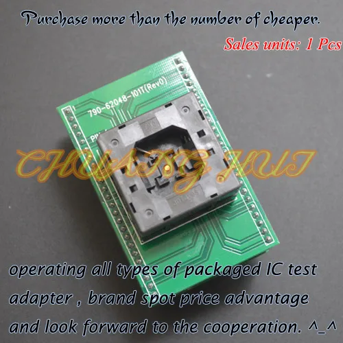 IC TEST Detect QFN48 toDIP48 for xeltek Programmer 790-62048-101T QFN48/D48 Adapter
