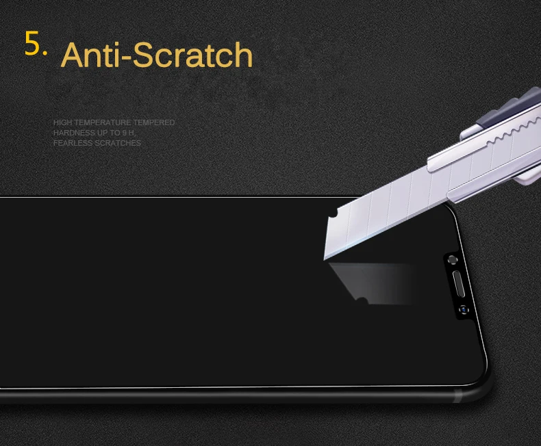 Полное покрытие из закаленного стекла для lenovo ZUK Z5 защита экрана 2.5D 9 H твердость