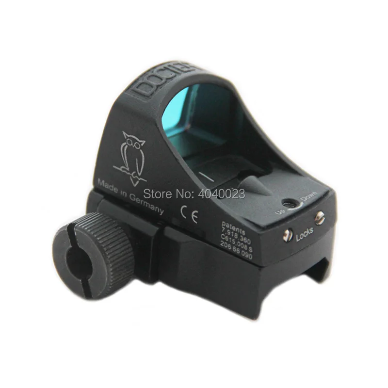 Тактический Docter III Red Dot Sight 1x22 Авто Яркость компактный мини Red Dot Scope Docter 3 с маркировкой черный