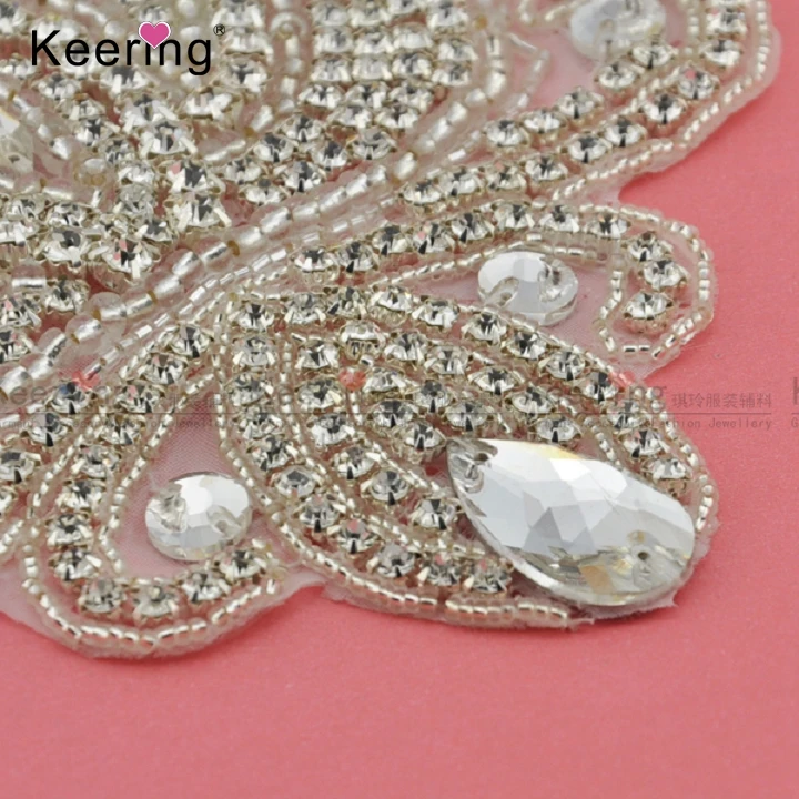 Стразы с кристаллами для ручного шитья украшение на шею свадебного платья | Дом и