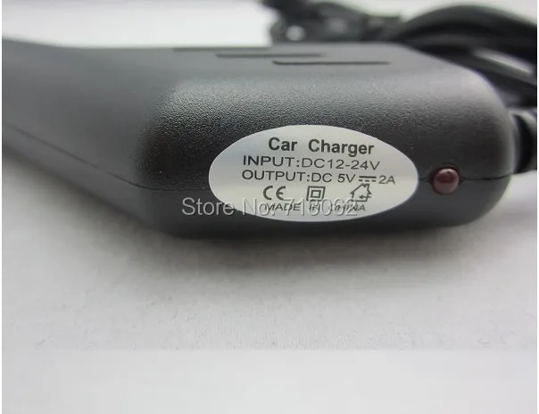 Высокое качество 5V 2A DC Power 5 Pin Mini usb Gps автомобильное зарядное устройство Garmin 100 шт.