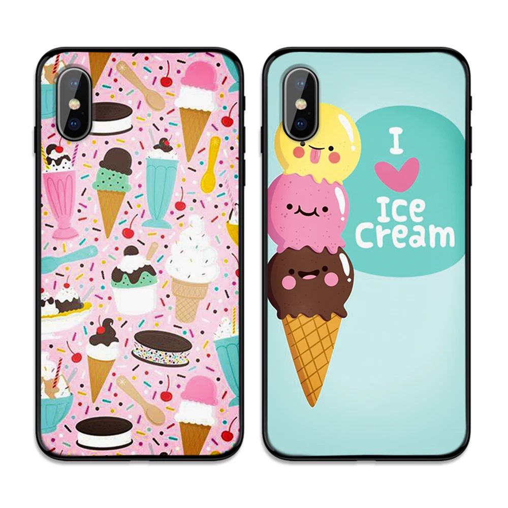 Цветной Мягкий чехол из ТПУ для Apple iPhone 6 6S 7 8 Plus 5 5S SE X XS MAX XR силиконовые