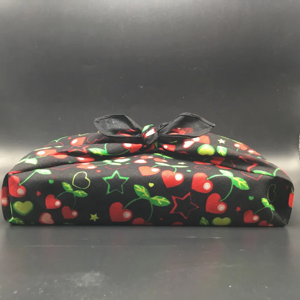 Японский стиль оберточная ткань платки фуросики цветок вишня фрукты Геометрия