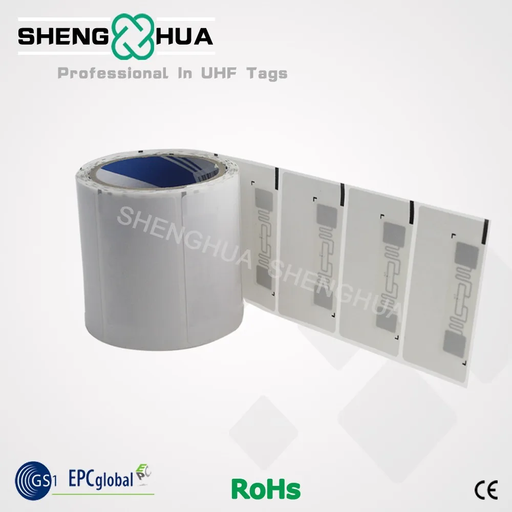 

10pcs/lot RFID UHF Book Tag Concealment Double-sided Adhesive Sticker RFID Passive Label
