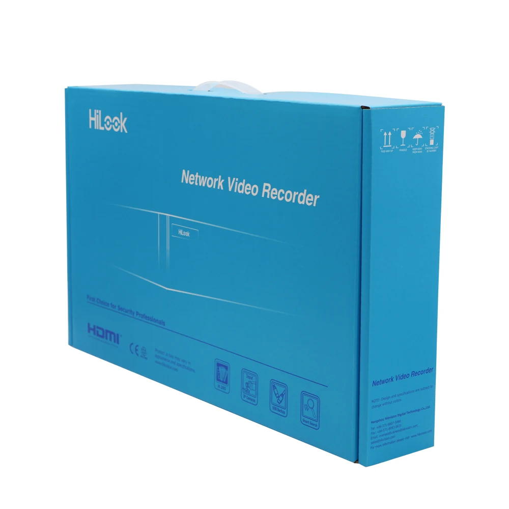Система видеонаблюдения HiLook Onvif 4CH POE NVR 104MH C/4 P Hikvision Plug & Play 4 канала 4K PoE 1 SATA VCA