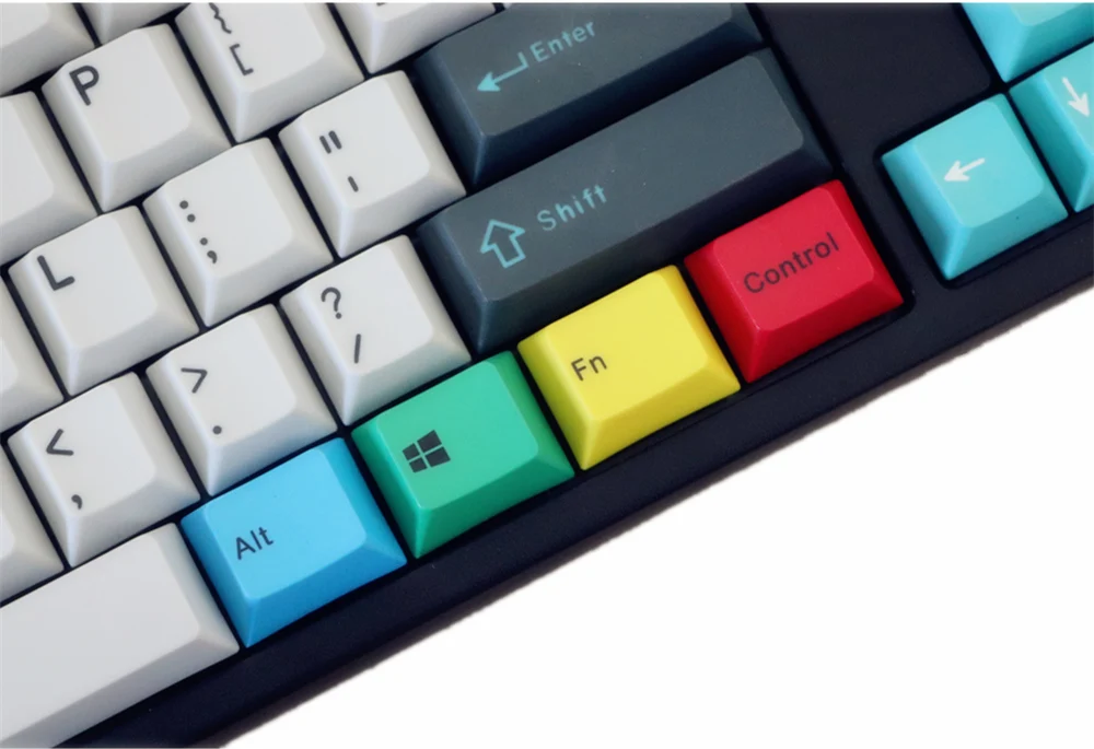 cmyk pbt keycap Вишневый профиль 9 клавишный краситель подбитые брелки подходят переключатели cherry MX