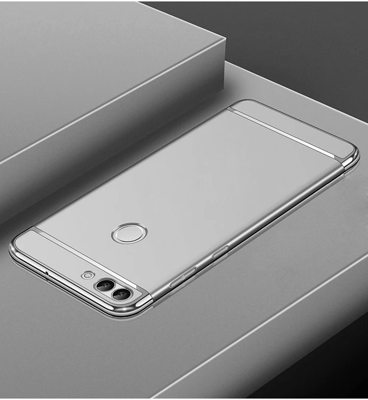 Huawei P Smart Case для huawei Enjoy 7 S чехол Роскошный 3 в 1 защитная задняя крышка для huawei PSmart телефонные чехлы Coque