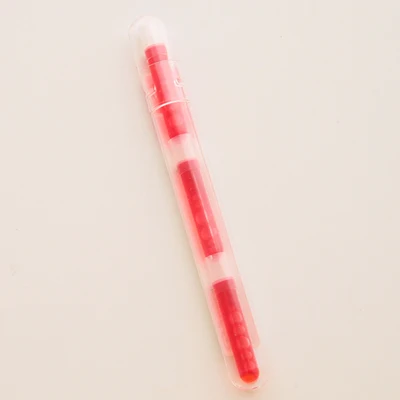 pink 3 ink cartridge Пилот маленький прозрачный Мини kawaii SPN-20 ручка Petit1 цветной Розовый Синий Зеленый Студенческая ручка Милая японская оригинальная - Цвет: pink 3 ink cartridge