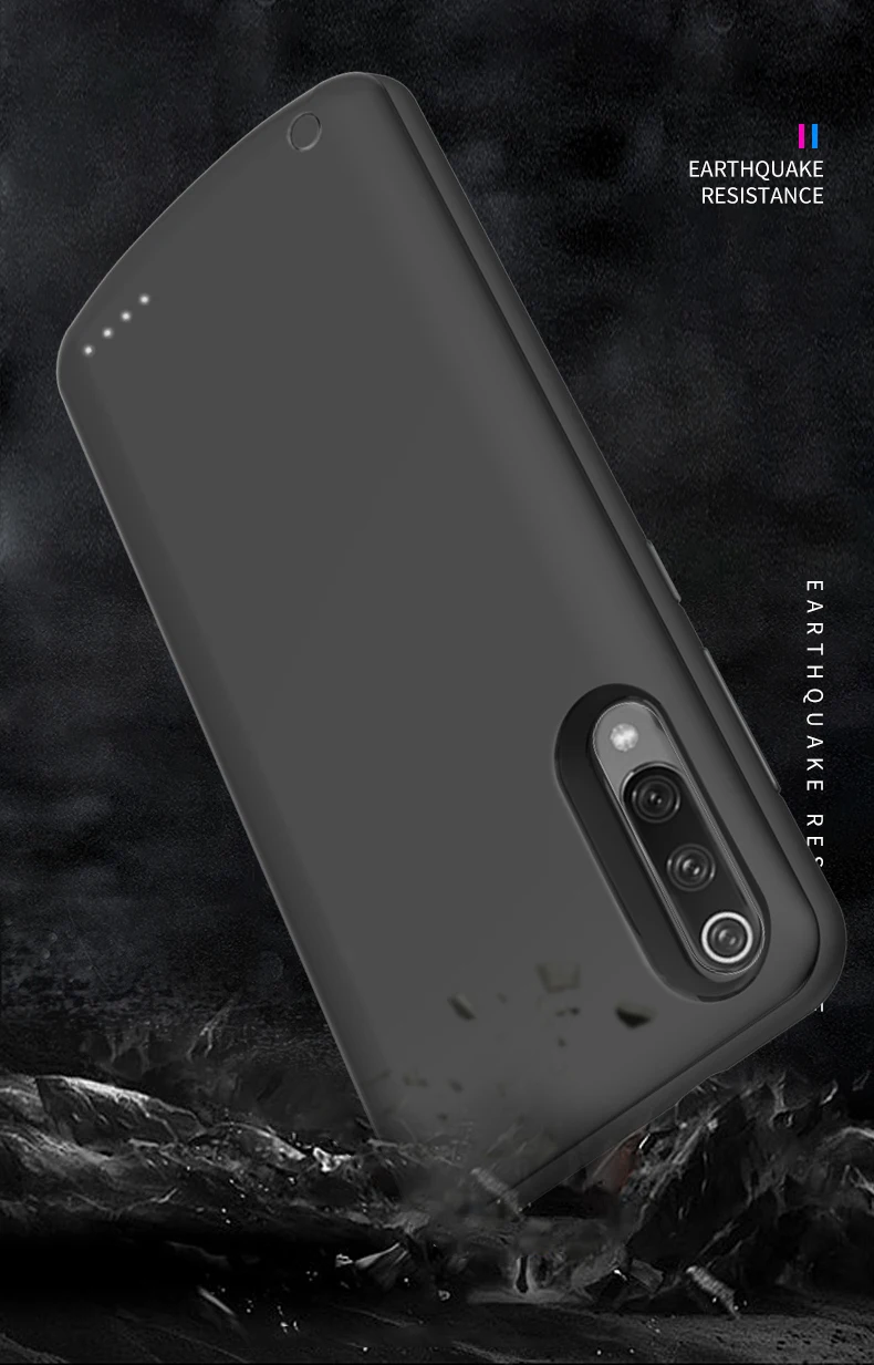 Высокое качество банк питания чехол для Xiao mi 9SE 6500 mah пакет резервного заряда батареи для mi 9SE корпус батареи