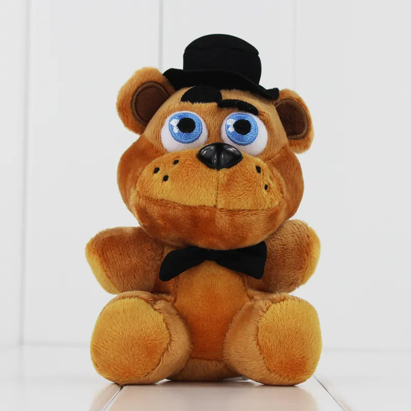 4 стиля FNAF пять ночей в медведь Фредди& лиса& утка& Кролик& клоун Брелки кулон juguetes плюшевые игрушки - Цвет: D