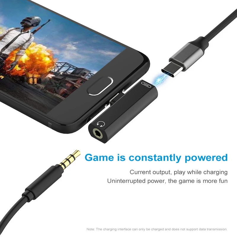 Shellnail USB Type C до 3 5 мм адаптер для наушников Huawei Leeco Aux аудио кабель зарядное