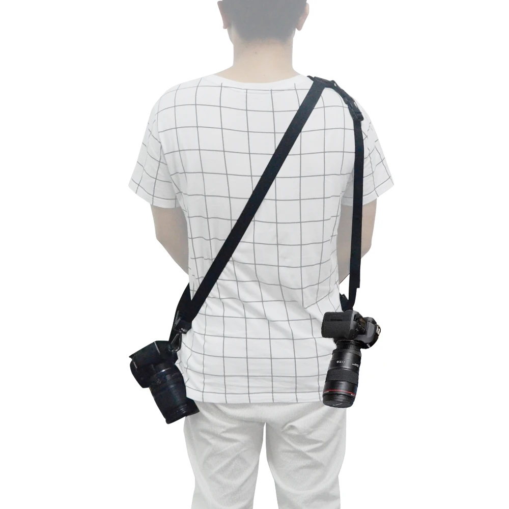 Mcoplus двойная камера плечевой ремень Быстрая быстрая регулировка ремня для камеры