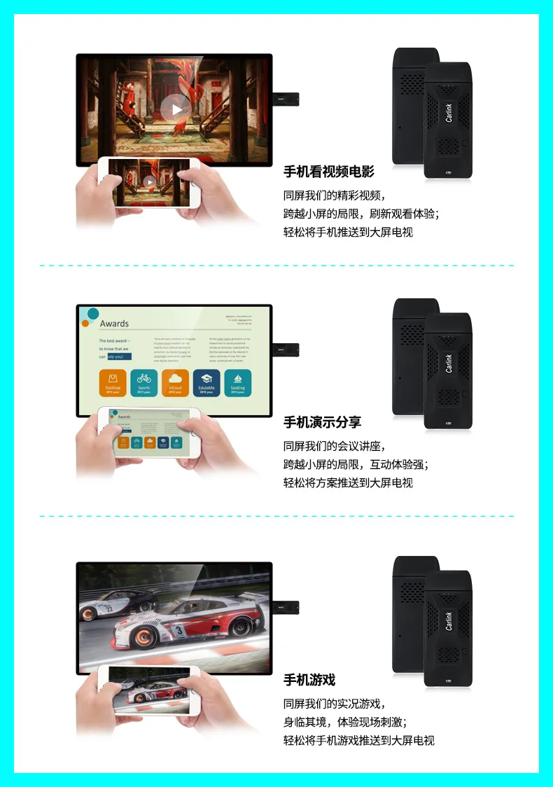 2,4G+ 5G 1080p HD беспроводной HDMI экран подключен к телевизору проектор Airplay micracast DLNA для IOS Android мобильный телефон WINDOWS