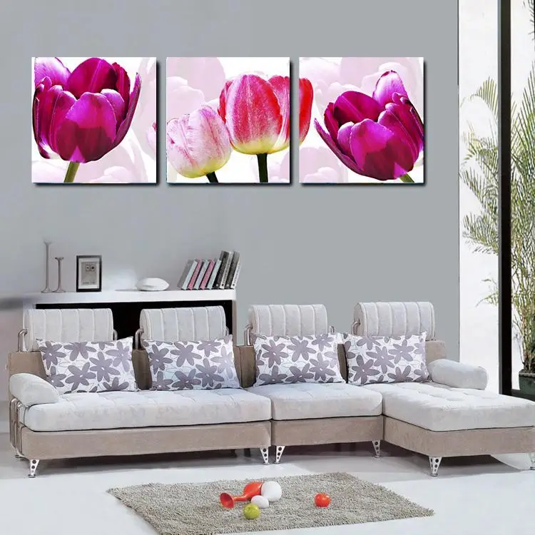 3 Pieces High Quality Hot Sell The Family Decorates Print in Oil Painting On Canvas Wall Art Picture Gift | Дом и сад