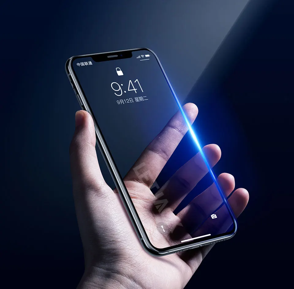 19D полное покрытие изогнутые края закаленное стекло для iPhone 7 8 6 6S Plus Защитная пленка для экрана для iPhone X XR XS Max защитное стекло