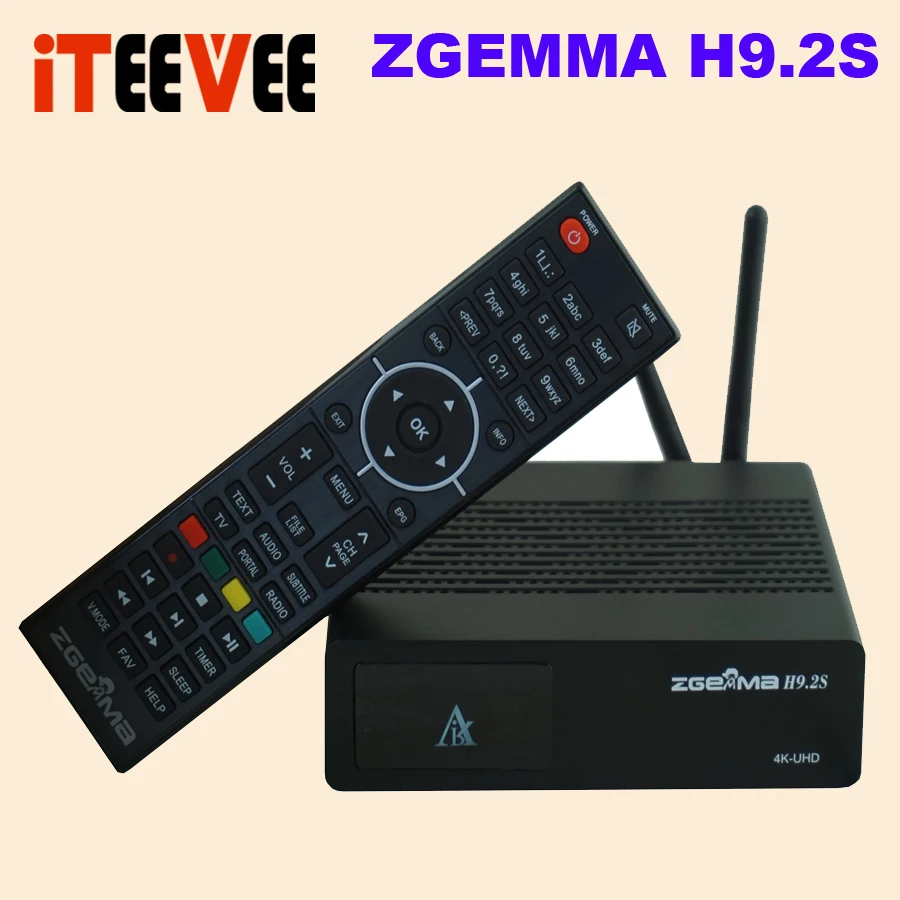 4K спутниковый ТВ приемник Engima2 zgemma h9.2s двойной dvb s2x Мули-поток iptv Сталкер bulit в wifi