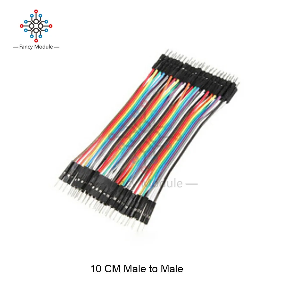 10cm M to M Dupont линия 10 см/20 см/30 см мужчин и женщин/женщин и женщин Перемычка провода 40 Pin Dupont кабель для Arduino DIY KIT - Цвет: 10cm M to M