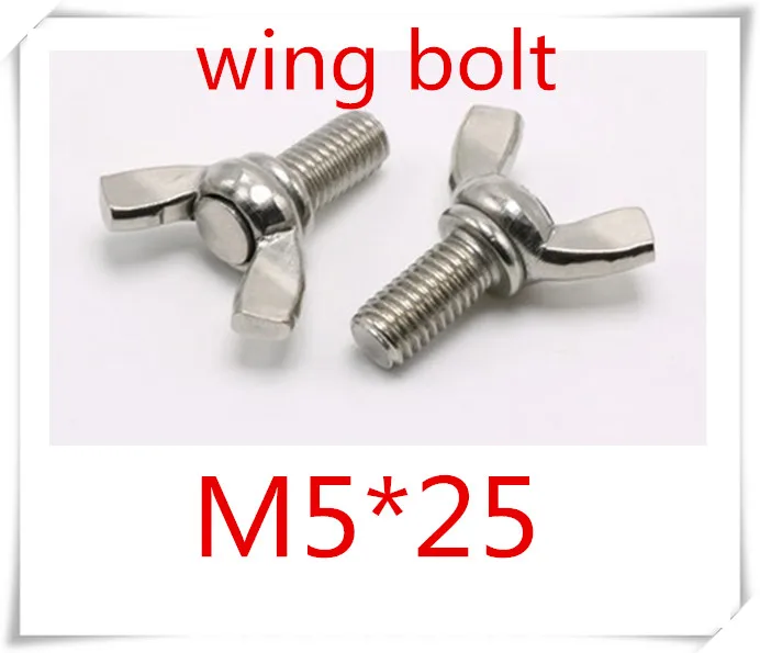 20 шт. винты из нержавеющей стали 304 M5 * 25|wing bolt|screw boltbutterfly bolts |