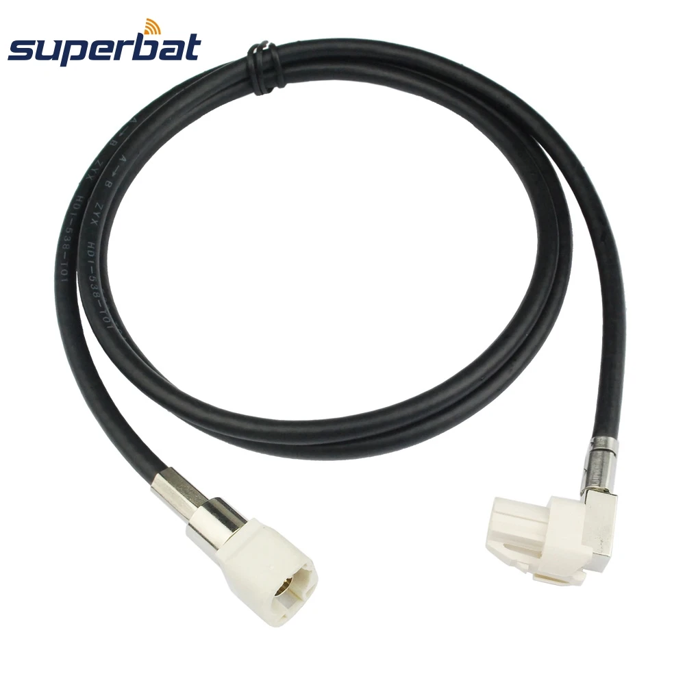 Кабель Superbat HSD в сборе Fakra B прямоугольный разъем для кодирования прямой штекер Dacar