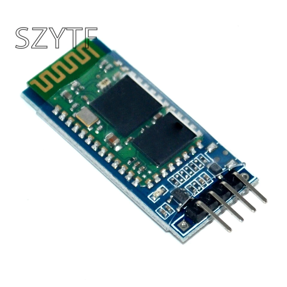 10 шт./лот HC 06 беспроводной Серийный 4 контактный модуль Bluetooth RF приемопередатчика