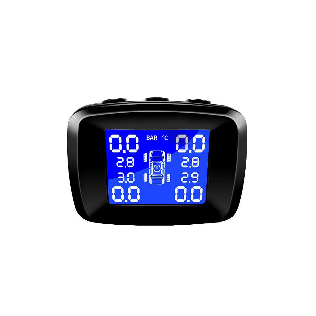 Автомобильный TPMS USB Зажигалка разъем система мониторинга давления 4 Внешний