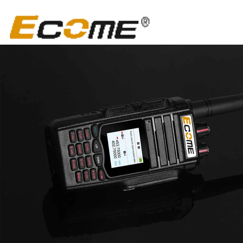 Рация WCDMA Ecome ET X7 3G аналоговая/WCDMA/GSM переключатель режима связи|walkie talkie radio|walkie